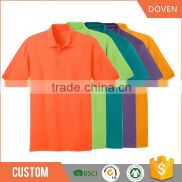 Cotton short sleeve golf sports polo t shirts