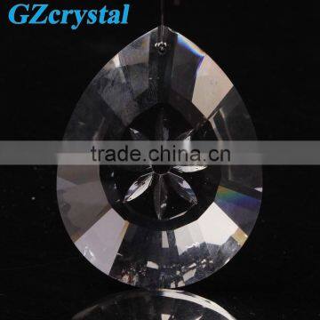 Tear drop shining pendant crystal parts for chandelier