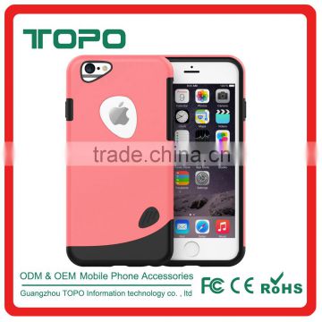 Hybrid PC hard Soft TPU 2 in 1 Shockproof Protector Case Cover for iphone 6 6s plus cases