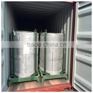 CaFe cored wire used for steel making china exporter/supplier/dealer