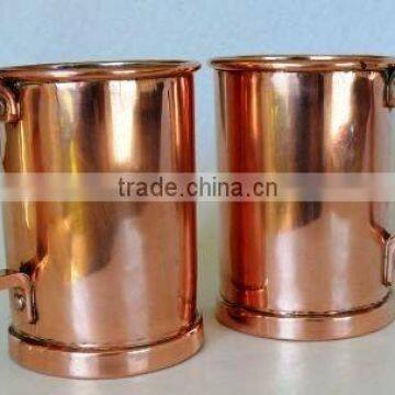 Finlandia COPPER MUGS with Brass Handle