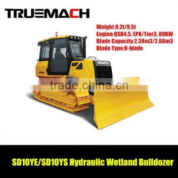 SHANTUI SD10YE/SD10YS Full-Hydraulic Wetland Bulldozer With EPA Engine