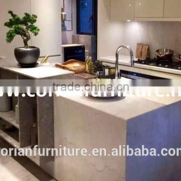 Top quality kitchen counter 100% blendly acrylic solid surface counter top