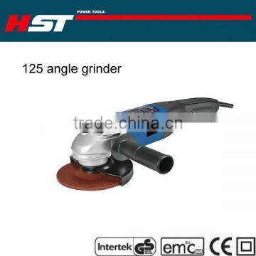 HS3006 125mm 1050W Electric angle grinder with rotatable rear handle