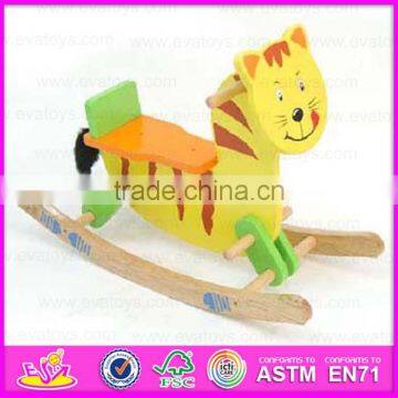 2015 Cute Wooden Rocking Horse Toy For Kids,lovely safe eco-friendly sport walking horse toy,Wooden rocking horse toy WJY-8003