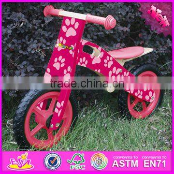 2016 new design wooden children bicycle for 4 years old child W16C146