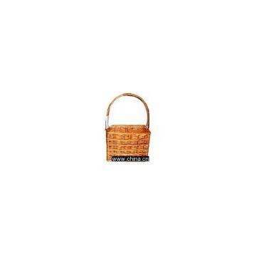 Wicker Wine Basket