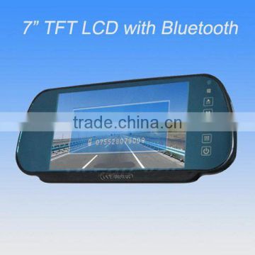 7 inch Bluetooth Handsfree With Camera Car Video Monitor
