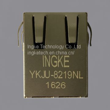 6605759-1 10/100 Base-T, AutoMDIX 1 Port RJ45 Magnetic Modular Jacks