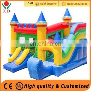 XD inflatable bounce jumper , inflatable jumping castle , bounce house slide for supply