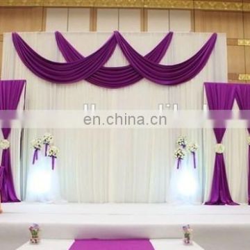 2015 Wedding Decoration Multicolor Organza Wedding Backdrop Curtains