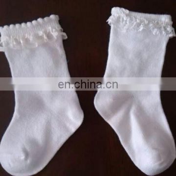 polyester lace socks for baby girls