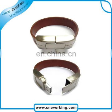 hot sale Low price leather usb bracelets wholesale