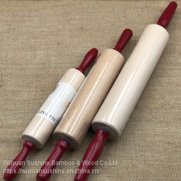 Wooden Rolling Pin, Made of Beech Wood