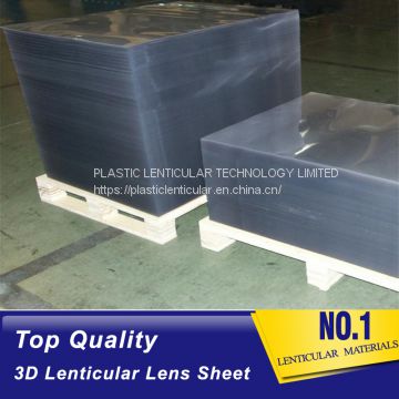 PLASTIC LENTICULAR fly eye lens microlens film sheet 3d plastic lenticular  lens material for 3d lenticular printing
