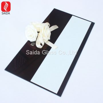 98% High Transmittance 0.8mm 1.1mm Thickness Anti Reflective Single Side Cover Glass for OLED Dispaly