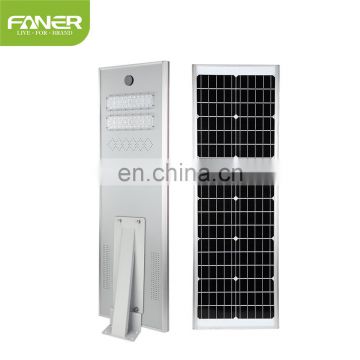 Faner CE led high power solar street light outdoor 60watt solar led street light SKD