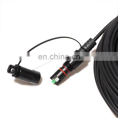 1 Fiber Fiber Optic H connector MINI SC APC OptiTap to SC/APC FTTH drop Cable Assembly
