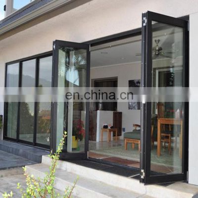 heat insulation material soundproof glass folding door
