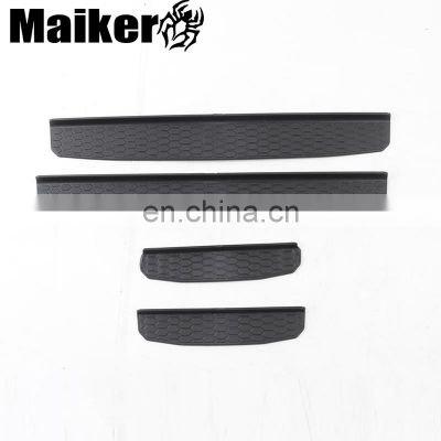 4 Door Entry Guard Sill Plate Cover door sills for jeep wrangler JL car accessories from Maiker