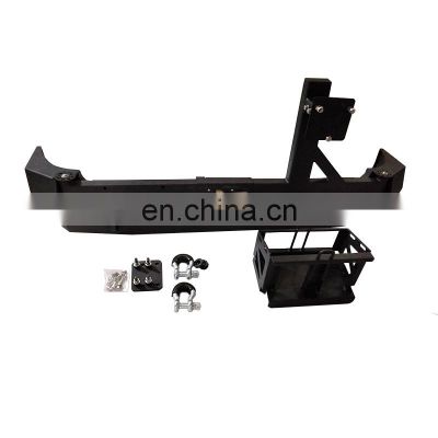 Steel Rear bumper with spare tire rack and oil barrel rack For FJ Cruiser Accessories From Maiker
