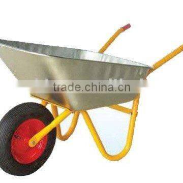 china wheel barrow WB5009A with galvanized tray