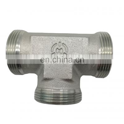 New Style Malleable Iron Tee Pipe Fittings Stainless Steel Connector Fitting Tee for Sale