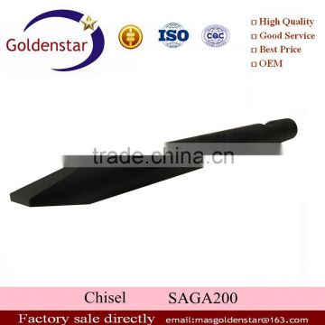 SAGA200 chisel for hyfraulic breaker with high quality made in china