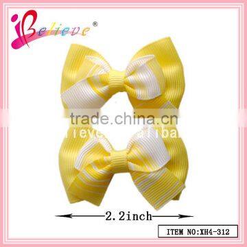 Delicate ribbon bow headwear bow hair clip,fashion hair clip accessories