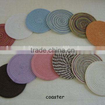 small paper braid table mats