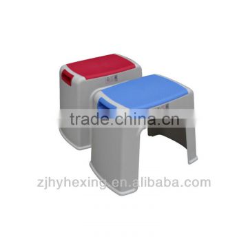 Hand-held colorful stackable plastic step stool