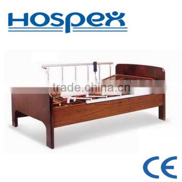 HH633 two function home care bed/woden structure bed for patient
