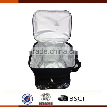 Aluminium 600D Polyester Cooler Bag for Cans