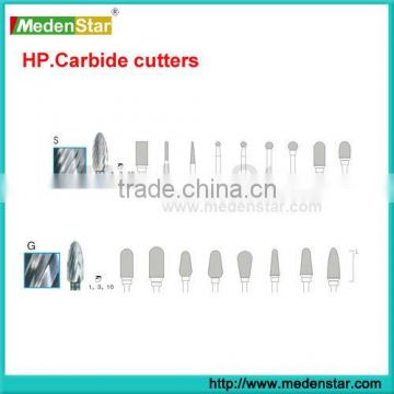 HP Carbide cutters/tungsten carbide cutters with dismeter 3mm-6mm