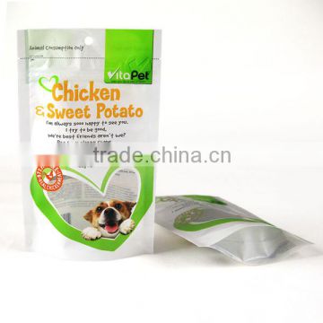 stand up dry fruit bag with clear window