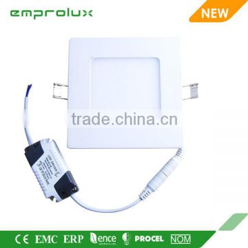 China manufacturer factory price ultra thin 12w square panel light