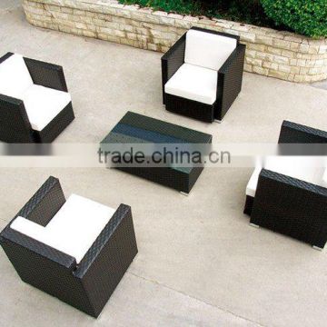 Outdoor Patio Wicker Furniture / Muebles - spain rattan sectional sofa sets