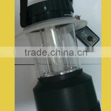 Remote Rechargeable camping lantern with 9w u tube