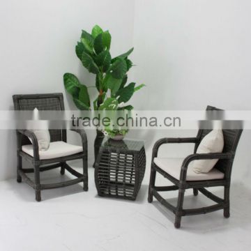 2013 latest design and cheapest outdoor round rattan dining table and chair furniture sets