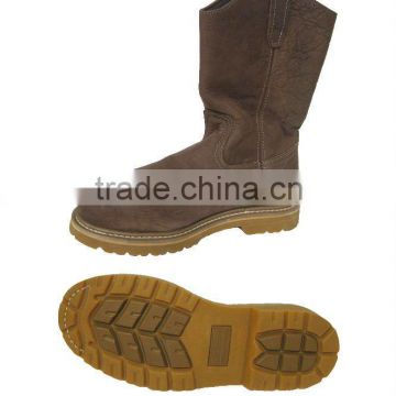 Genuine leather safety boots