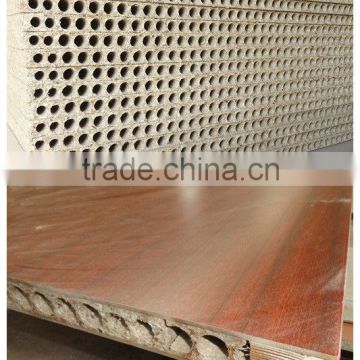 Hollow core particle board,chipboard.tubular door core for furniture and decoration,German machine