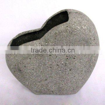 Outdoor Decorative Stone Flowerpot