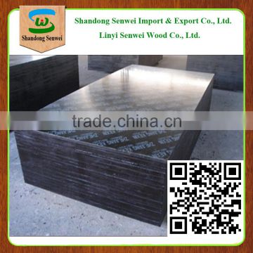 18mm black film faced plywood/playwood for construction board