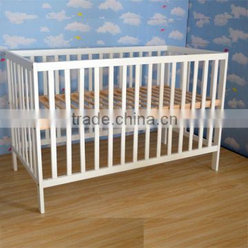 ajustable bed wooden cribs for babies EN716-1/2 approved FSC