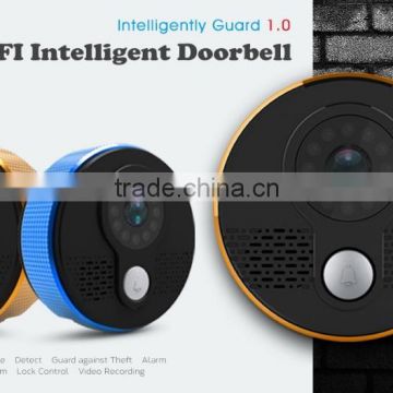 Intelligent Awareness Wifi video doorbell with infrared night vision