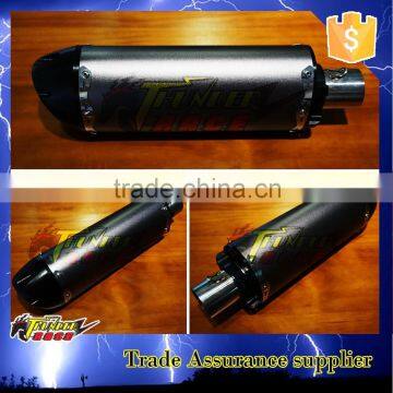 Universal Stainless steel high quality motorcycle exhaust muffler for Racing Motorcycle
