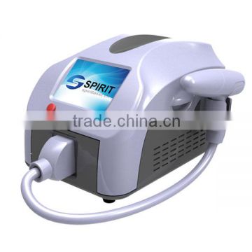 2016 most popular! BEST prices of diy q switch nd yag 500 mj 532 nm tattoo removal machine