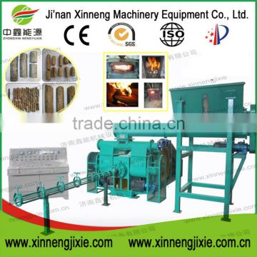 Biomass rice husk ash briquette press machine China Xinneng factory