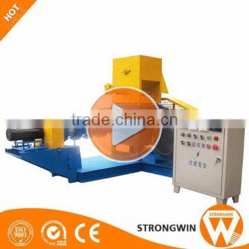 Strongwin Full-automatic small scale mini floating fish feed pellet machine line