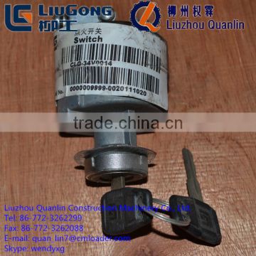 Liugong spare parts 34V0014 ignition switch for road roller
